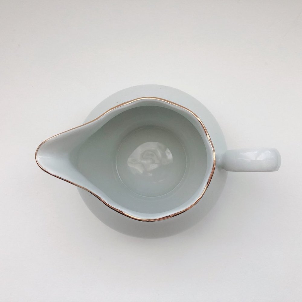 JLMenau Porcelain gravy boat pourer East Germany Vintage - Picture 2 of 10